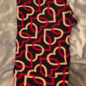 Vintage LuLaRoe Valentines Day Leggings